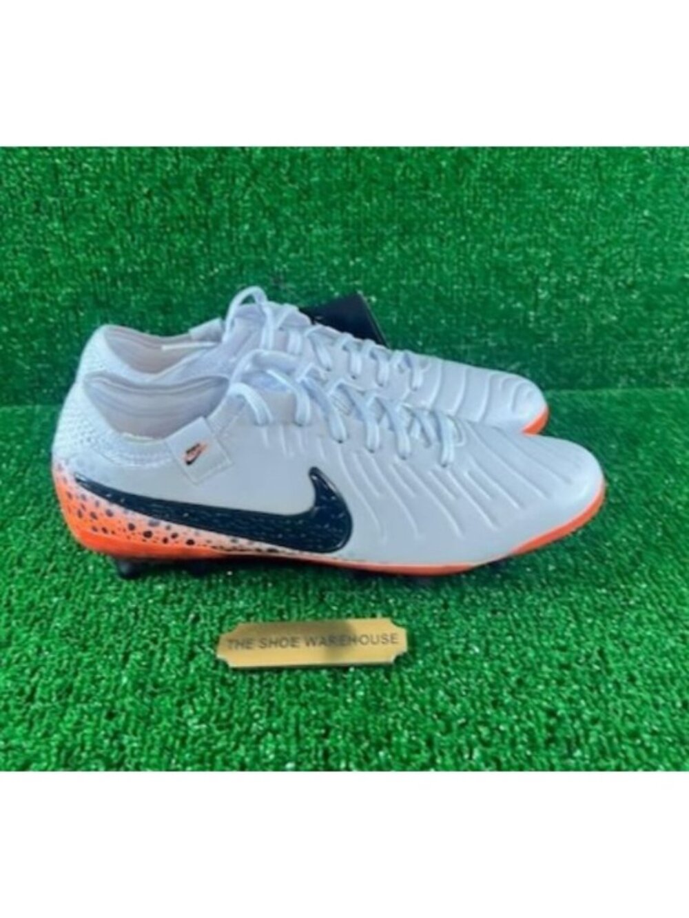 Men's Nike Legend 10 Elite AG PRO OLY P Gray Soccer Cleat HF4829-900 Size 6